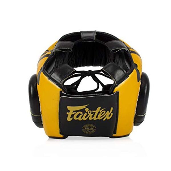 FAIRTEX - Diagonal Vision Sparring Headguard/Lace Up (HG13) - Image 7