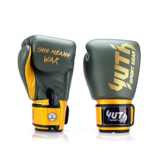 YUTH -  Gold Line Boxing Gloves - Image 3
