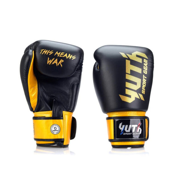 YUTH -  Gold Line Boxing Gloves - Image 2