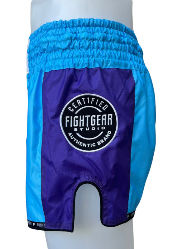 Fight Gear Studio - Muay Thai Shorts Light Blue - Image 3