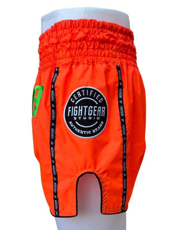 Fight Gear Studio - Muay Thai Shorts Orange - Image 2