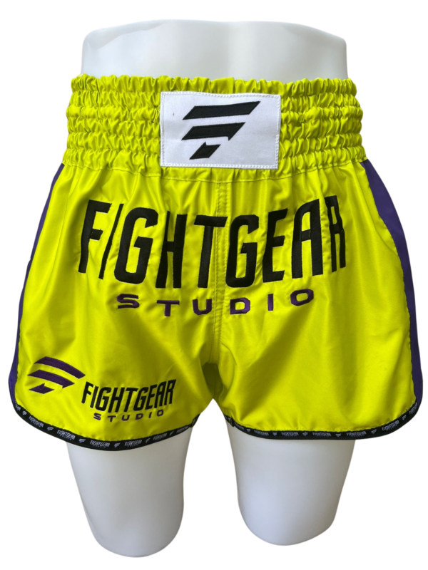 Fight Gear Studio - Muay Thai Shorts Yellow